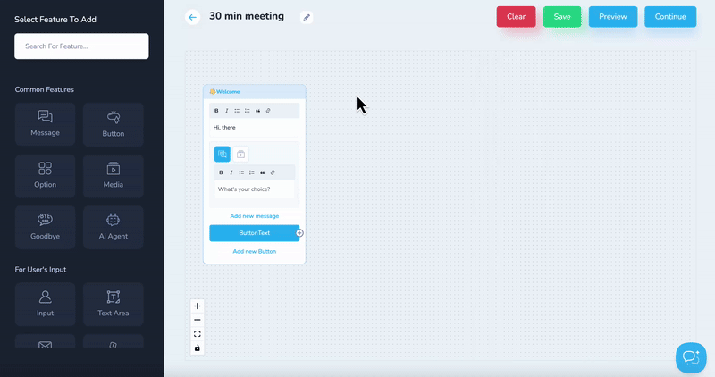 Build Interactive Flows