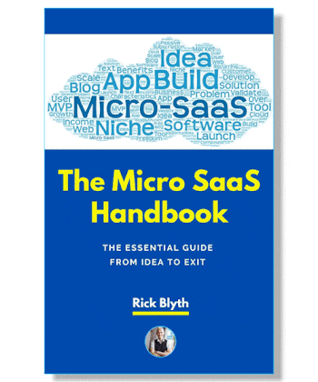 Rick Blyth Micro SaaS Guide eBook