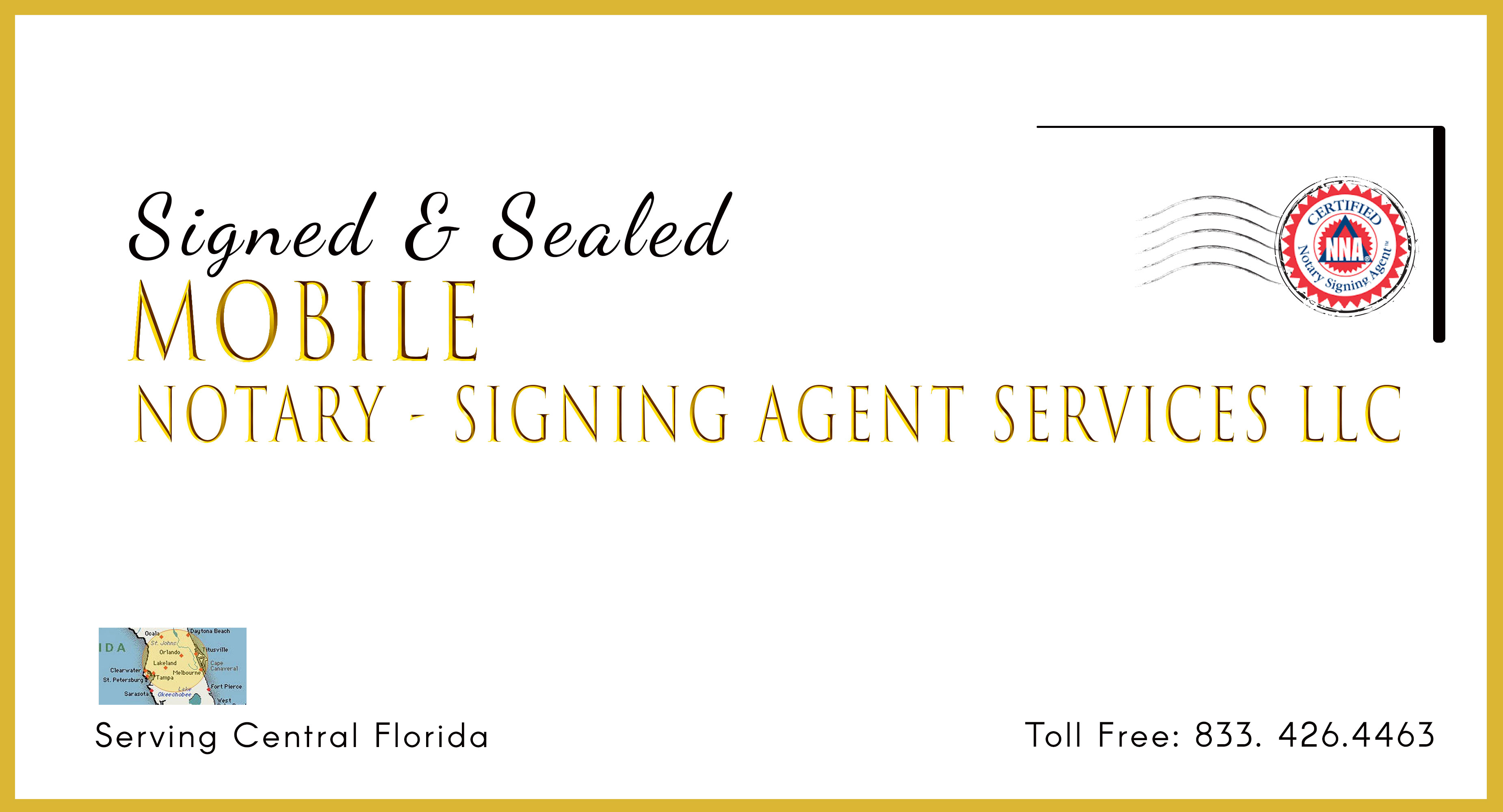 Signed & Sealed Mobile Notary