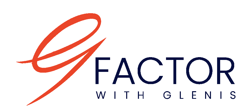 G-factor with Glenis logo