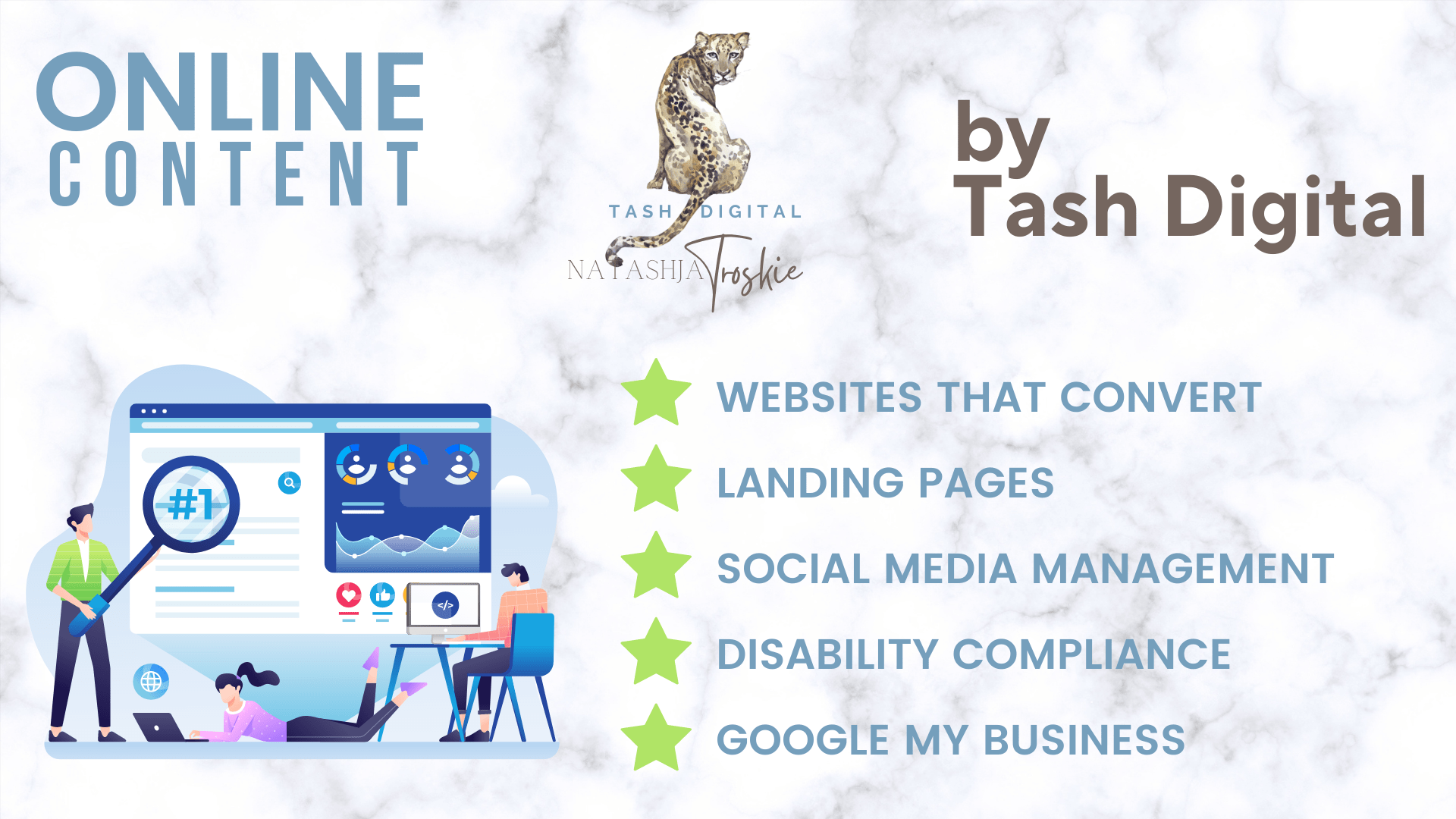 Tash Digital Online Content