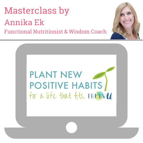 Masterclass Plant New Positive Habits with Annika Ek