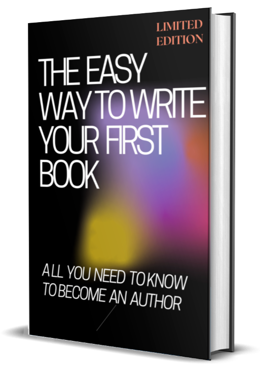 the easy way to write your first book