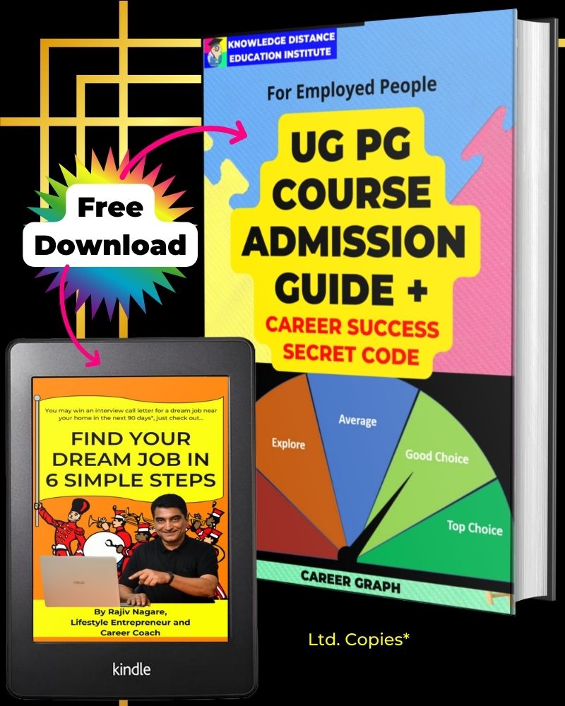UG PG Courses Admission Guide By Knowledge Distance Education Institute