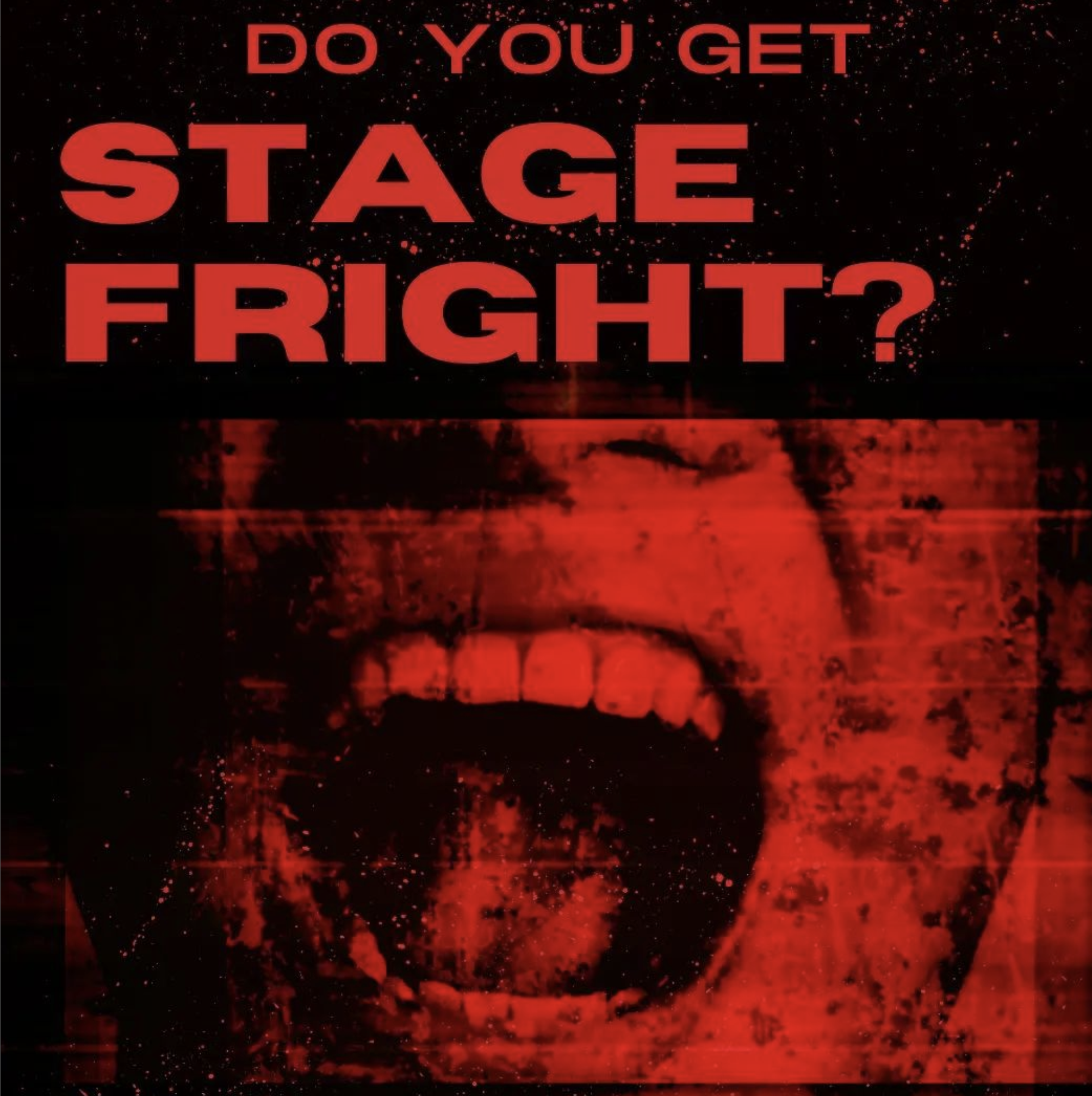 Stage fright and speech