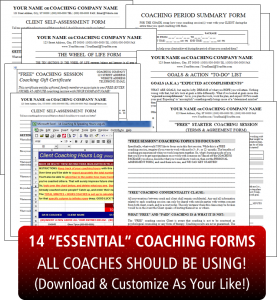 Coaching Client Forms by Bart Smith