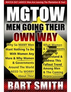 MGTOW: Men Going Their Own Way -- Men Going Their Own Way: Why So Many Men Want Nothing To Do With Women Any More & Why Women, Companies & Governments Around The World Need To Worry About This!  by Bart Smith