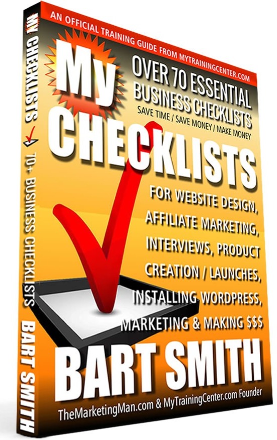 My Checklists by Bart Smith