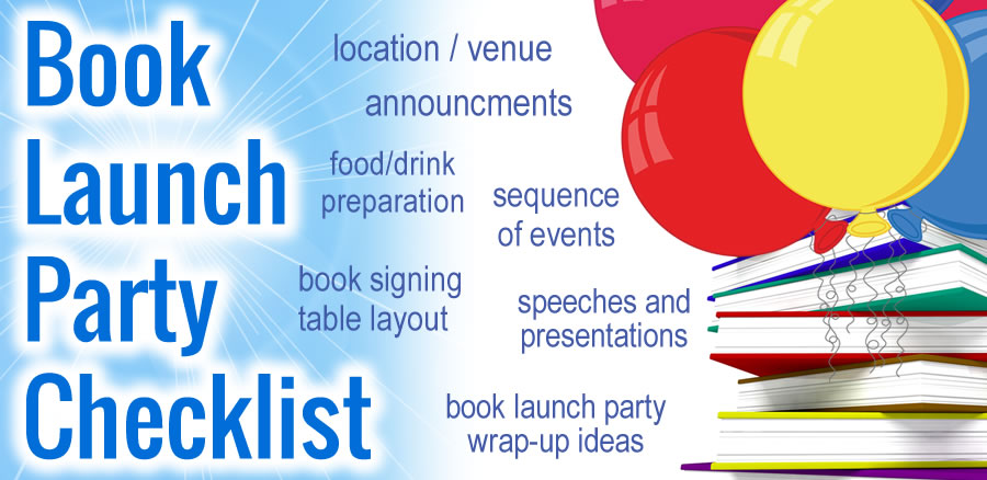 Book Launch Party Checklist