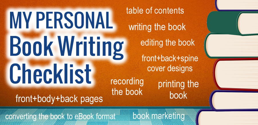 Book Writing Checklist