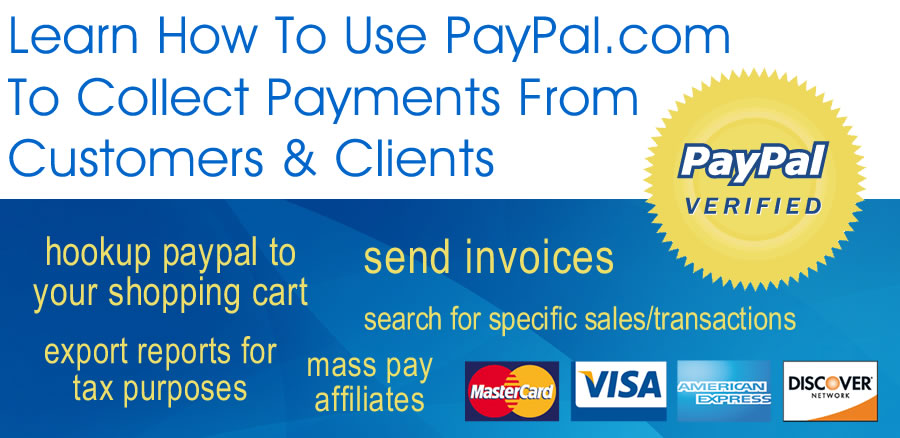 PayPal.com Video Tutorials by Bart Smith