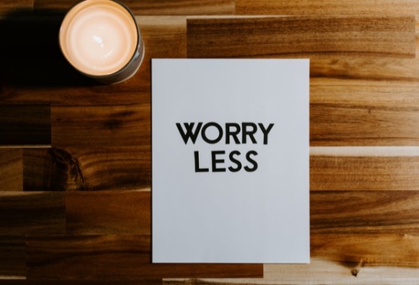 tell yourself to worry less