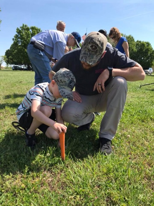 Kids at Three Forks Treasure Hunters National Hunt event