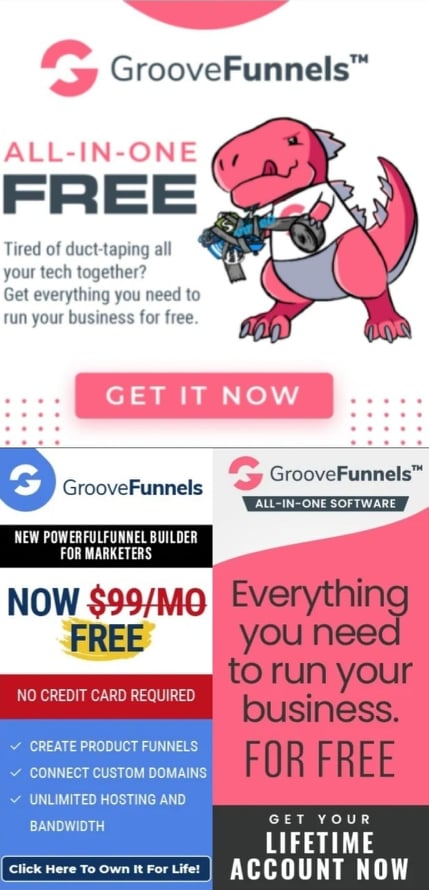 Groove online business tool banner