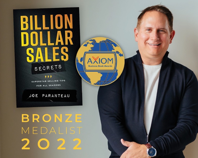Axiom Book Awards Billion Dollar Sales Secrets