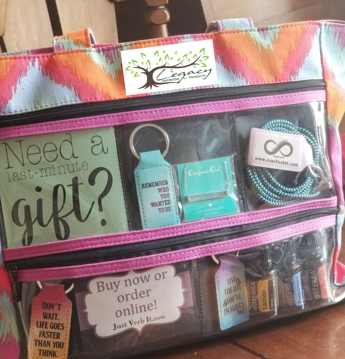 Personalized gifts - gifts to help relax - Origami Owl - Think Goodness - DoTerra Essential Oils - Legacy Nutrition and Products