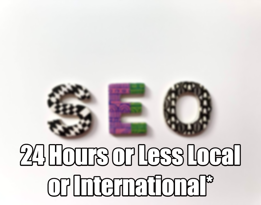 SEO 24 Hours or Less