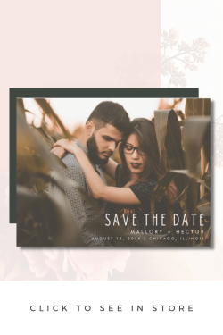 Save the Date | Modern Minimalist Photo