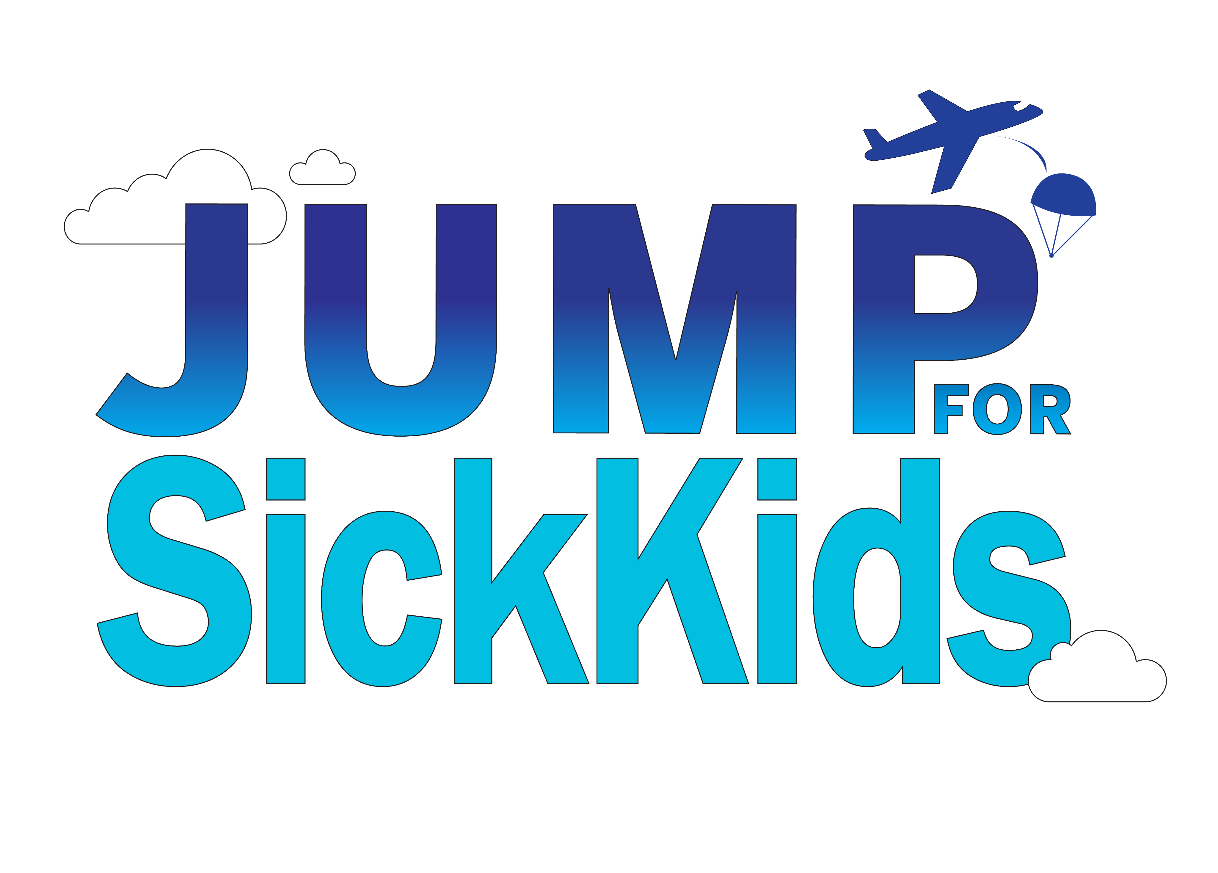 jump for sickkids logo
