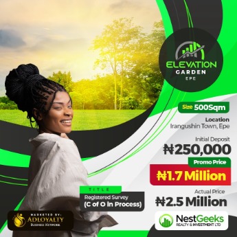 ELEVATION GARDEN PHASE 1 IRANGUSHIN TOWN, EPE