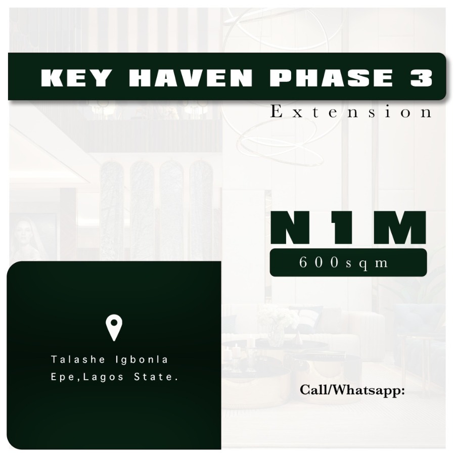 KEY HAVEN PHASE 4 EXTENSION, EPE