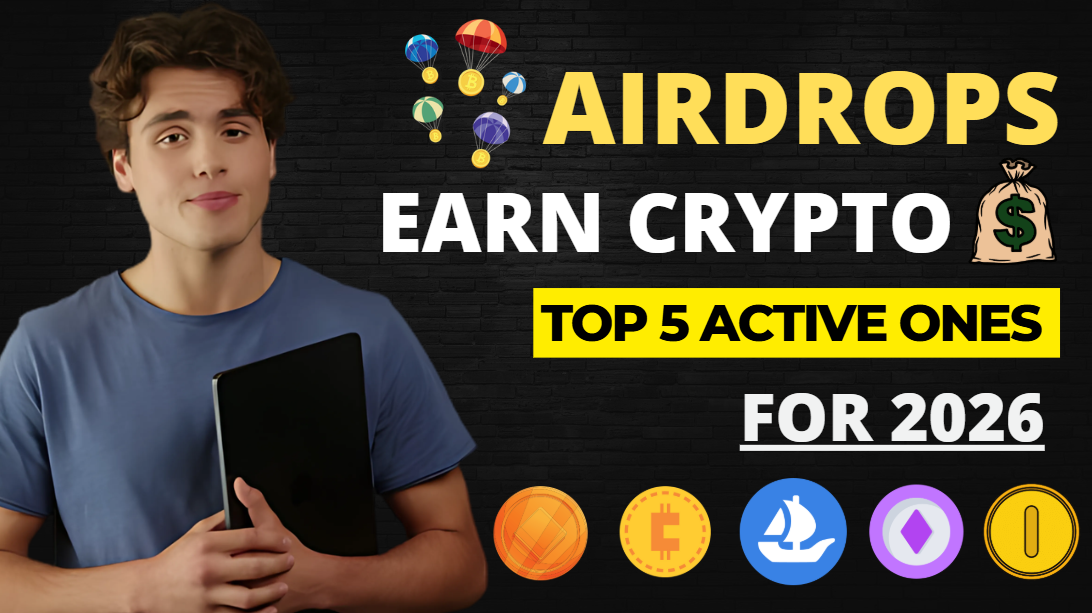 Crypto Airdrops 2026 - Best Active Airdrops Crypto For 2026