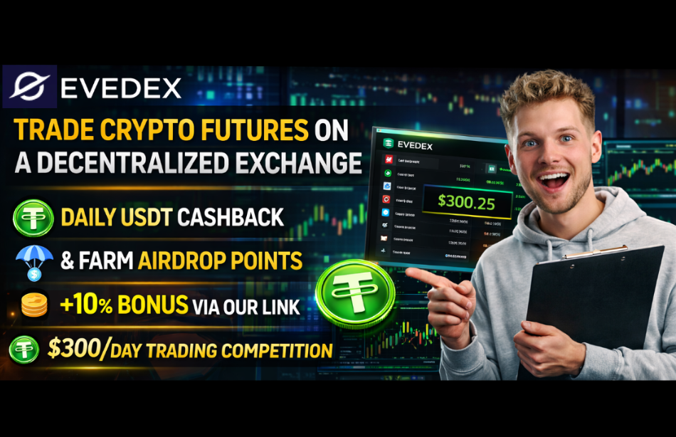 Evedex - Best Decentralized Crypto Exchange For Futures Trading
