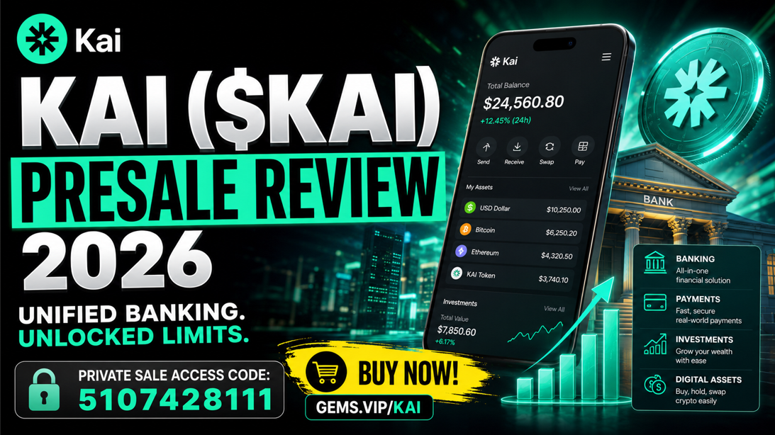 kai presale review + private sale access code  (best crypto presales 2026)