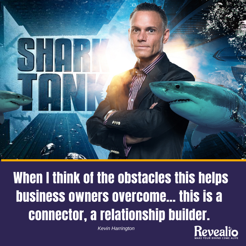 Kevin Harrington praises REVEALiO for providing small business owners with a unique differentiator