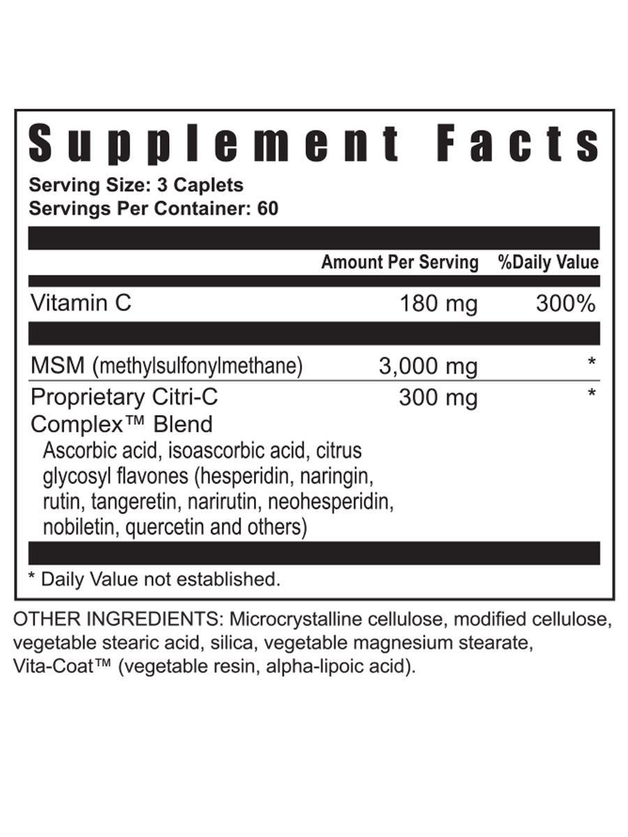 MSM Ingredients