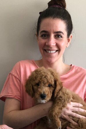 Virtual puppy training sessions review golden doodle Newman's Dog Training courses and coaching