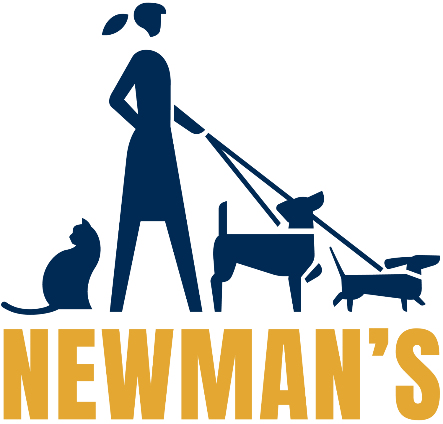 dog Newman's Dog Training online training academy logo