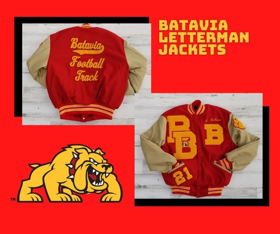 Batavia letterman jackets Batavia Illinois