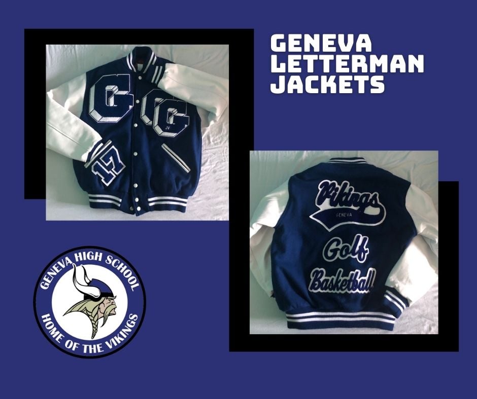 Geneva High School Letterman Jacket Vikings