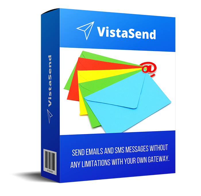 Vista Send Email and SMS  Sender