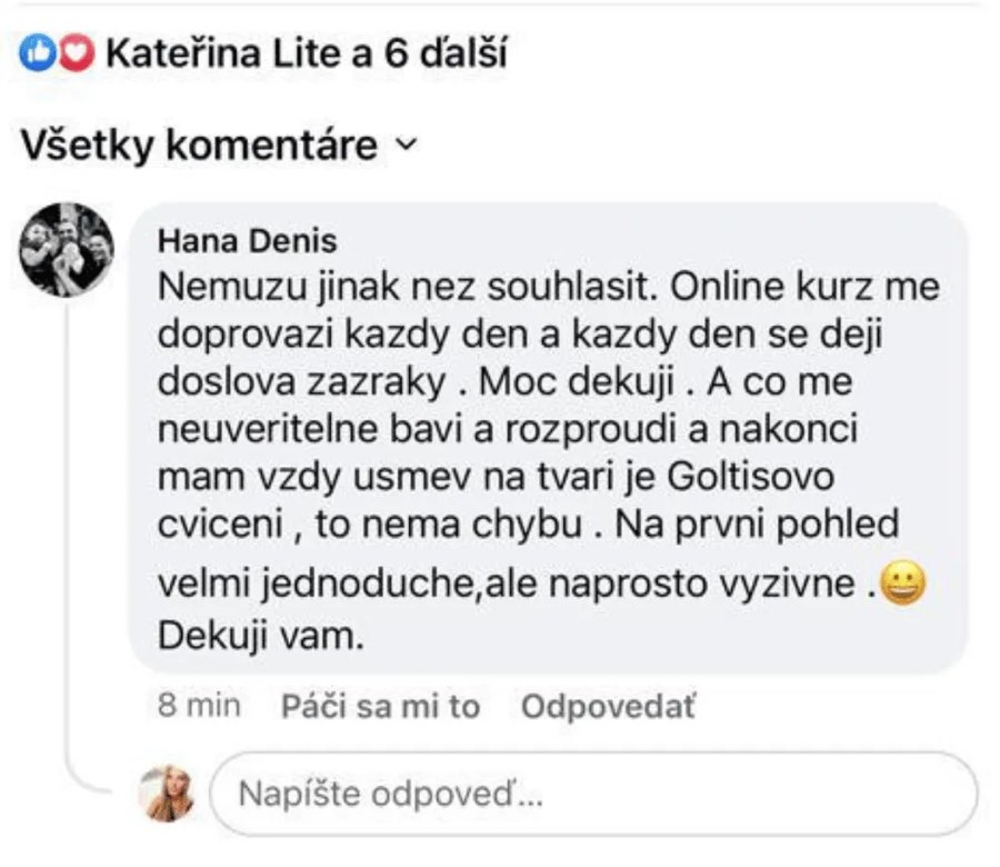 Screenshot referencie