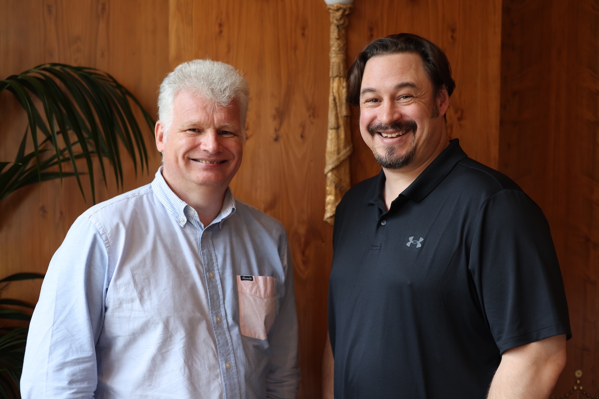 Dr. Steve Jeffs and Erwin de Grave