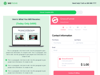 GroovePages Template