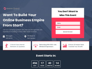 GroovePages Template